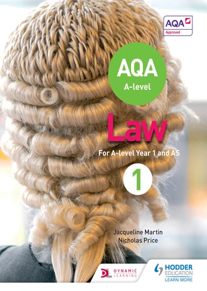 AQA A-level Law for Year 1/AS