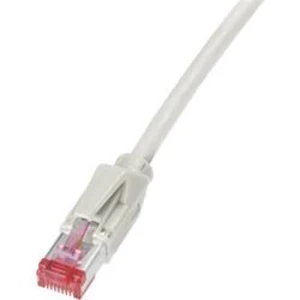 Patch kabel Dätwyler CAT 6 PiMF, 0,5 m, šedá