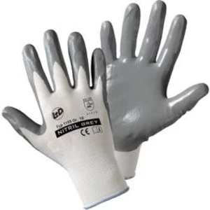 Pracovní rukavice Worky 1155, nylon s nitrilovým nátěrem na dlani, velikost 10