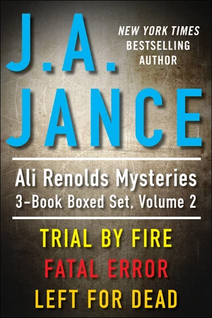 J.A. Jance's Ali Reynolds Mysteries 3-Book Boxed Set, Volume 2