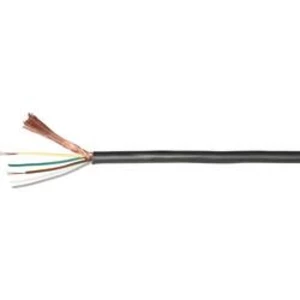 Audio kabel BKL Electronic 1509003, 2 x 0.14 mm², černá, metrové zboží