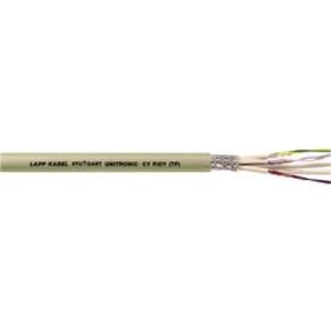 Datový kabel UNITRONIC® CY PiDY (TP) LAPP 34256-1, 8 x 2 x 0.25 mm², šedá, metrové zboží