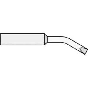 Dlátový, zahnutý pájecí hrot Weller T0054488299 XNT BX, Velikost hrotů 2.4 mm, 1 ks