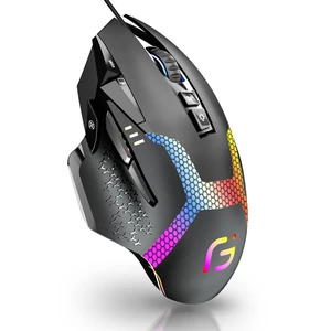 OGORUS Gaming Mouse RGB USB Wired / bluetooth 2.4GHz Wireless Gaming Mouse 12800 DPI Programmable for gamer Mice laptop