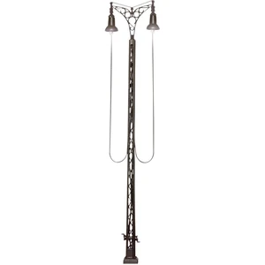 Viessmann H0 lampa na priehradovom stožiaru dvojité hotový model 6390 1 ks
