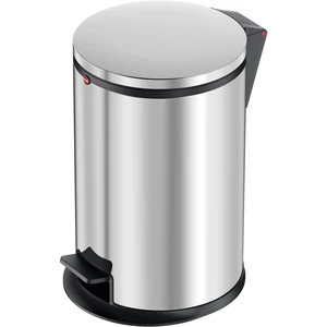 Hailo Pure M 0517-010 odpadkový kôš 12 l nerezová ocel (Ø x v) 263 mm x 435 mm strieborná s pedálovým otváraním  1 ks