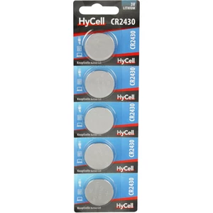 HyCell CR2430 gombíková batéria  CR 2430 lítiová 300 mAh 3 V 5 ks