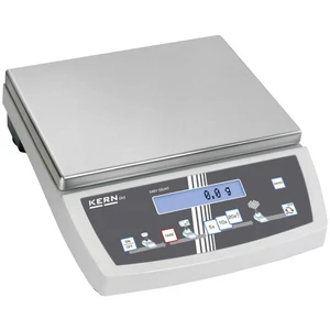 Kern CKE 8K0.05 počítacia váha  Max. váživosť 8 kg Rozlíšenie 0.05 g 230 V, na batérie, napájanie z akumulátora striebor