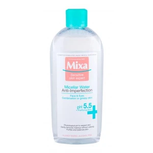 Mixa Anti-Imperfection 400 ml micelárna voda pre ženy na všetky typy pleti; na mastnú pleť; na citlivú a podráždenú pleť; na problematickú pleť s akné