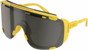 POC Devour Glacial Aventurine Yellow/Clarity Define Silver Mirror Outdoor Sonnenbrille