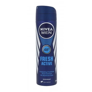 Nivea Men Fresh Active 48h 150 ml dezodorant pre mužov deospray