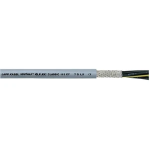 LAPP ÖLFLEX® CLASSIC 115 CY riadiaci kábel 4 G 35 mm² sivá 1136638-500 500 m