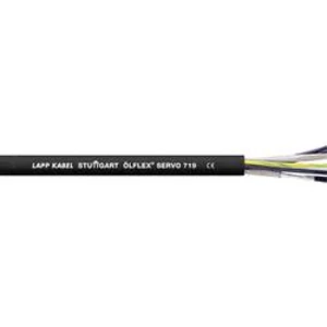 Servo kabel LAPP ÖLFLEX® SERVO 719 1020073/100, 4 G 2.50 mm² + 2 x 1 mm², vnější Ø 13.60 mm, černá, 100 m