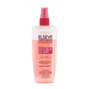 L´Oréal Paris Elseve Color-Vive Double Elixir 200 ml bezoplachová péče pro ženy na barvené vlasy; na melírované vlasy