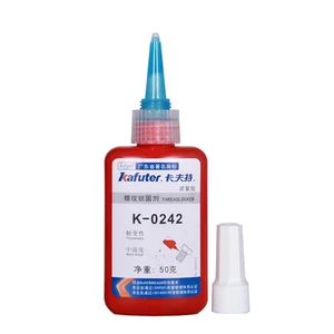 Kafuter K-0242 Anaerobic Adhesive Metal Thread Locking Glue Thread Sealant Anti-rust Glue Removable 50ML M6-M36