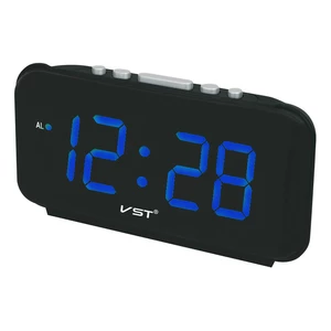 VST ST-4Digital Alarm Clocks EU Plug AC Power Electronic Table Clocks With 1.8 Large LED Display