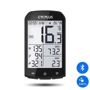 CYCPLUS M1 GPS Bicycle Computer Wireless With Bluetooth 4.0 ANT+ Cycling Speedometer Waterproof LCD Backlight Bike Odome