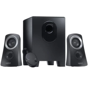 Reproduktory Logitech Z313 2.1 (980-000413) čierne reproduktory Logitech • oddělené ovládanie hlasitosti • samostatný subwoofer + 2x satelit • výkon R