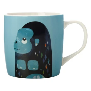 Modrý porcelánový hrnček Maxwell & Williams Pete Cromer Gorilla, 375 ml
