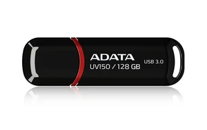 Flash disk ADATA UV150 128GB, USB 3.0, černý