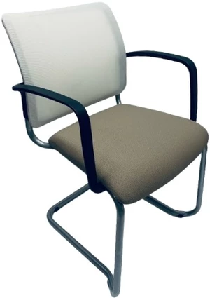 RIM konferenční židle NET NT 685 bílá/ béžová, vzorkový kus