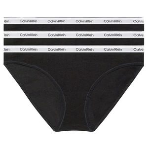 Calvin Klein 3 PACK - dámské kalhotky Bikini PLUS SIZE QD5207E-UB1-plus-size 3XL