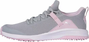 Puma Fusion Evo Junior Golf Shoes High Rise/Pink Lady 35,5