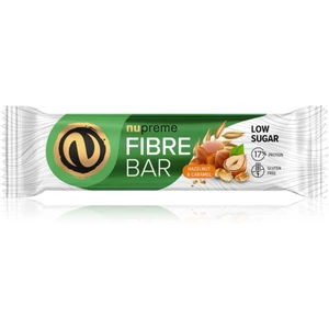 Nupreme Fibre Bar ovesná tyčinka s proteinem příchuť Hazelnut & Caramel 40 g