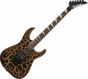Jackson X Series Soloist SL3X DX Yellow Crackle Guitarra eléctrica