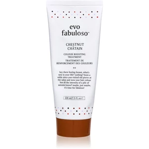 EVO Fabuloso Colour Boosting Treatment maska na vlasy pro zvýraznění barvy vlasů odstín Chestnut 220 ml