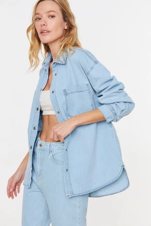 Giacca in denim da donna Trendyol Denim