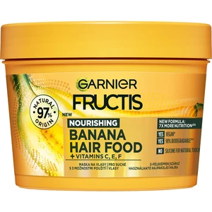 Garnier Vyživující maska pro suché vlasy Banana (Hair Food) 400 ml