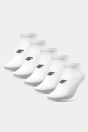 4F Women's 5-BACK Socks White