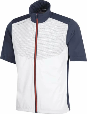 Galvin Green Livingston Mens Windbreaker White/Navy/Orange M Mikina/Sveter