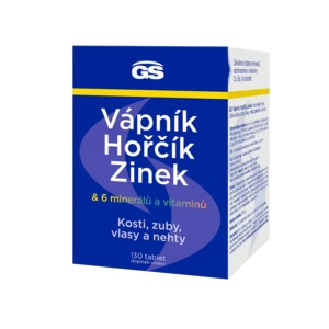 GS Vápník, hořčík, zinek 130 tablet