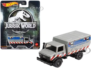 Mercedes-Benz Unimog U 1300 L "Mobile Veterinary Unit MVU-12" "Jurassic World" (2015) Movie Diecast Model Car by Hot Wheels