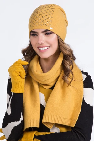 Berretto da donna Kamea Kamea_Hat_K.20.051.25_Mustard