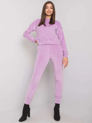 Purple women's velour set Meriden