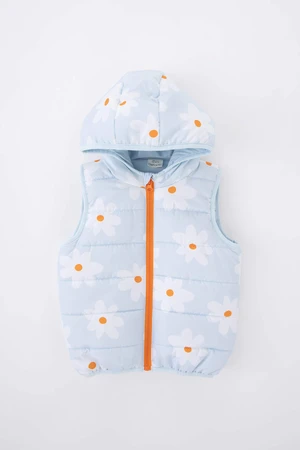 DEFACTO Baby Girls Water Repellent Hooded Inflatable Vest