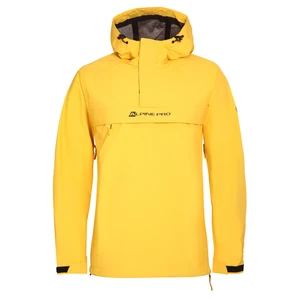 Men's jacket with membrane ALPINE PRO AXAT spectra yellow