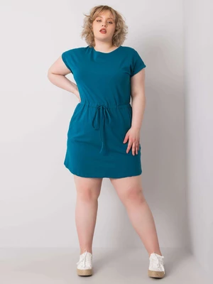 Larger dress made of sea cotton