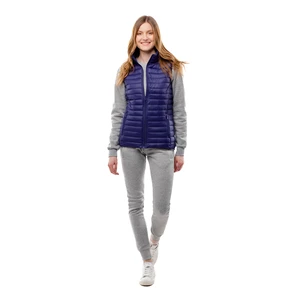 Women's quilted vest GLANO - dark blue