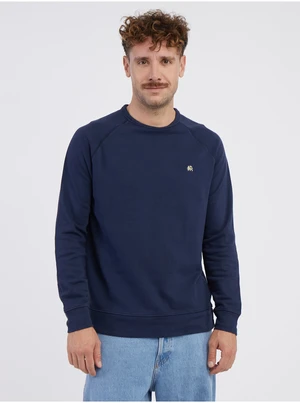 Dark blue men's sweatshirt LERROS - Men