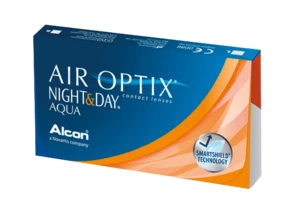 Alcon Air Optix Night & Day Aqua -9.00D, zakřivení: 8.60 6 čoček