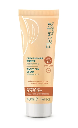 Placentor Opalovací krém tónovaný SPF50+ 40 ml