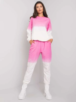 Pink two-piece cotton set