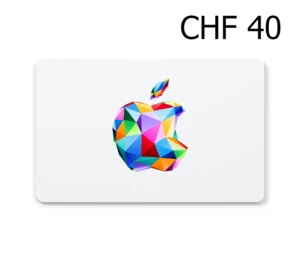 Apple 40 CHF Gift Card CH