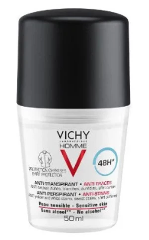 Vichy Antiperspirant roll-on pro muže s 48 hodinovým účinkem Homme 50 ml