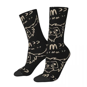 Hip Hop Vintage Beefalo Crazy Men's compression Socks Unisex Don't Starve Together Street Style Pattern Printed Funny Crew Sock