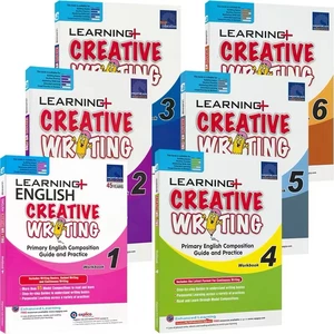 SAP Learning Creative Writing Workbooks Singapore Learning Series Basic Stage English Writing Workbook for Grades 1-6